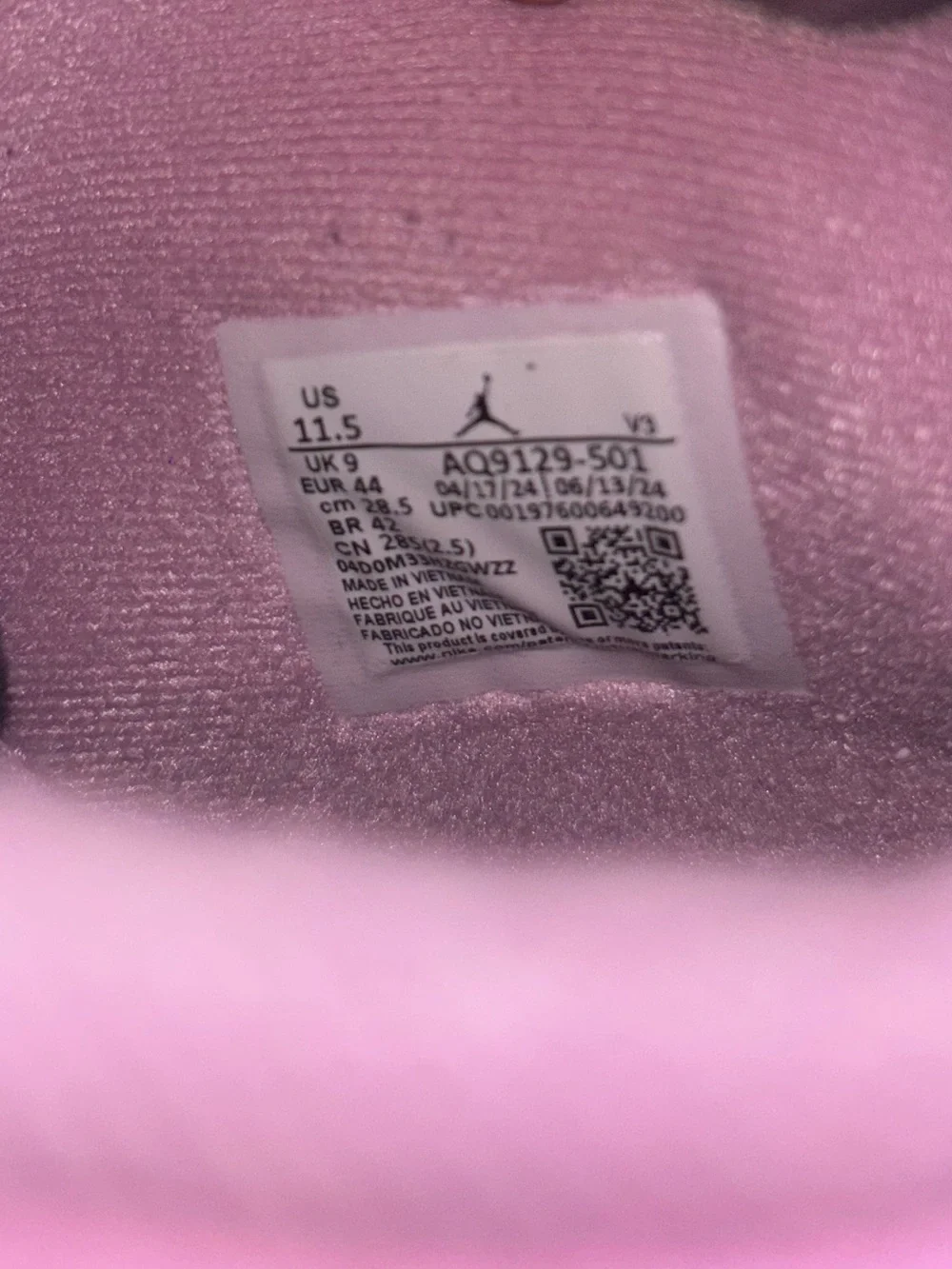 Wmns Air Jordan 4 Retro ‘Orchid’